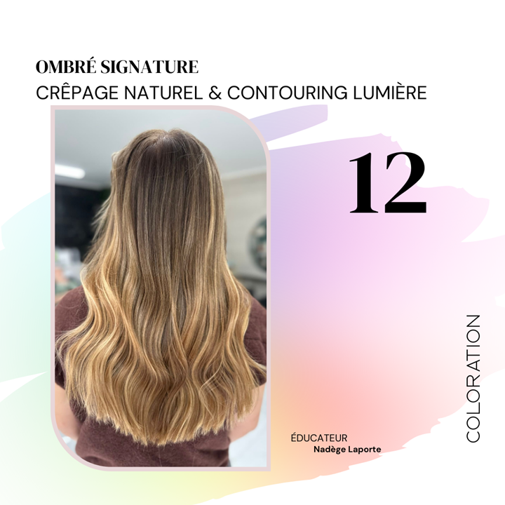 FORMATION OMBRE SIGNATURE Crêpage naturel & Contouring lumière