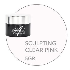 Fiber Power Gel SCULPTING CLEAR PINK 5gr