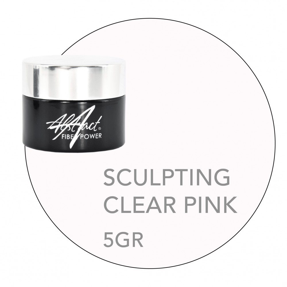 Fiber Power Gel SCULPTING CLEAR PINK 5gr