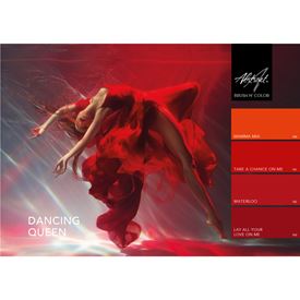 Brush N' Color Collection DANCING QUEEN 4 x 10ml