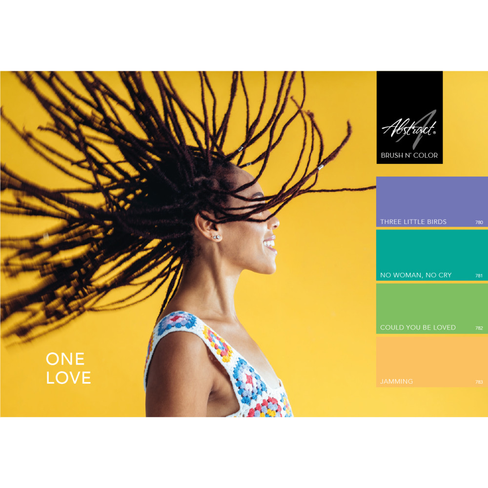 Brush N' Color Collectie ONE LOVE 4 x 10ml