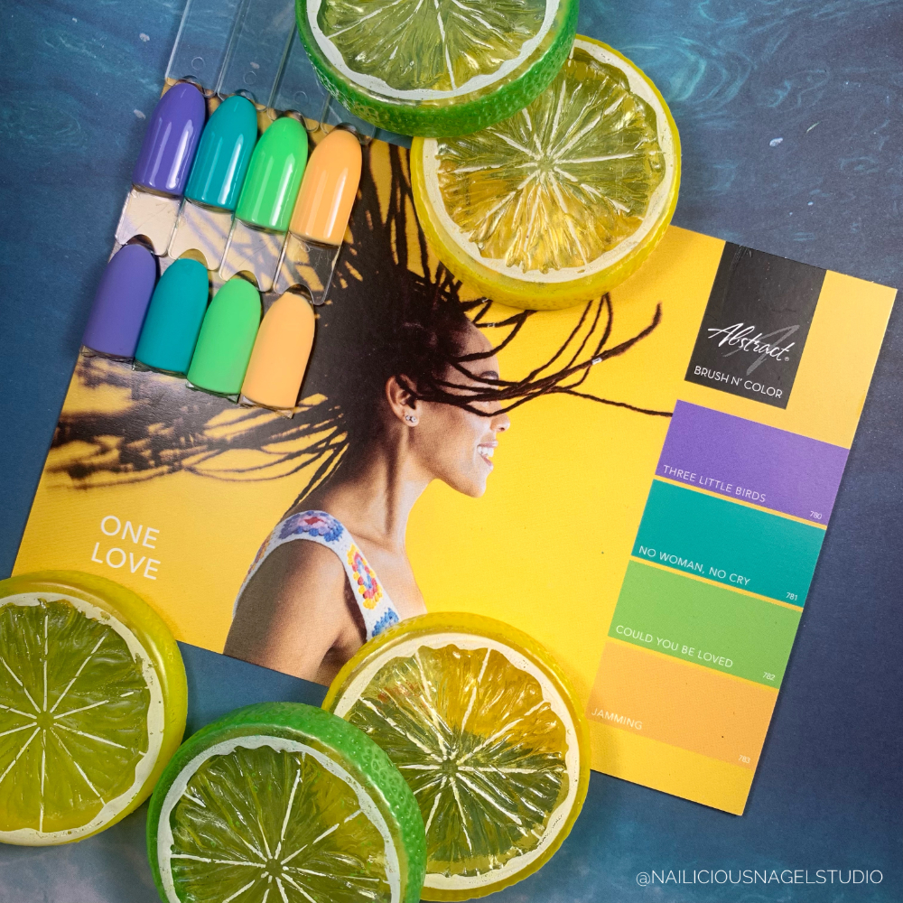 Brush N' Color Collectie ONE LOVE 4 x 10ml