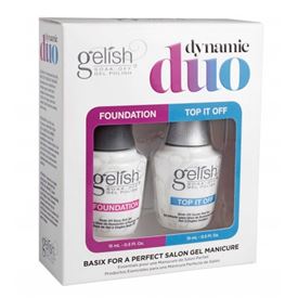 DYNAMIC DUO - INCLUDES FOUNDATION BASE GEL AND TOP IT OFF SEALER GEL