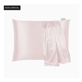 MOHI Satin Pillow Case - Soft Pink