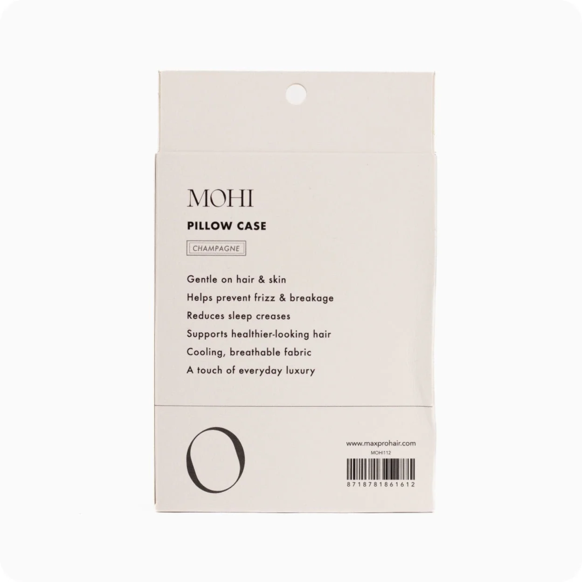 MOHI Satin Pillow Case - Champagne