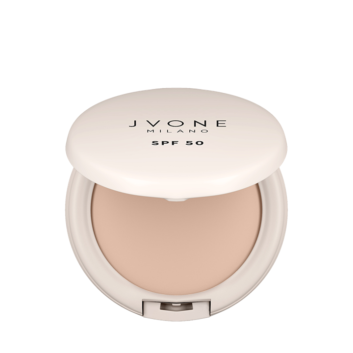 Fond de teint crémeux SPF 50 Teinte moyenne à claire 02