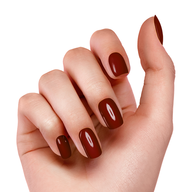 Jvone Nail Polish Glossy Finish  95 MARSALA