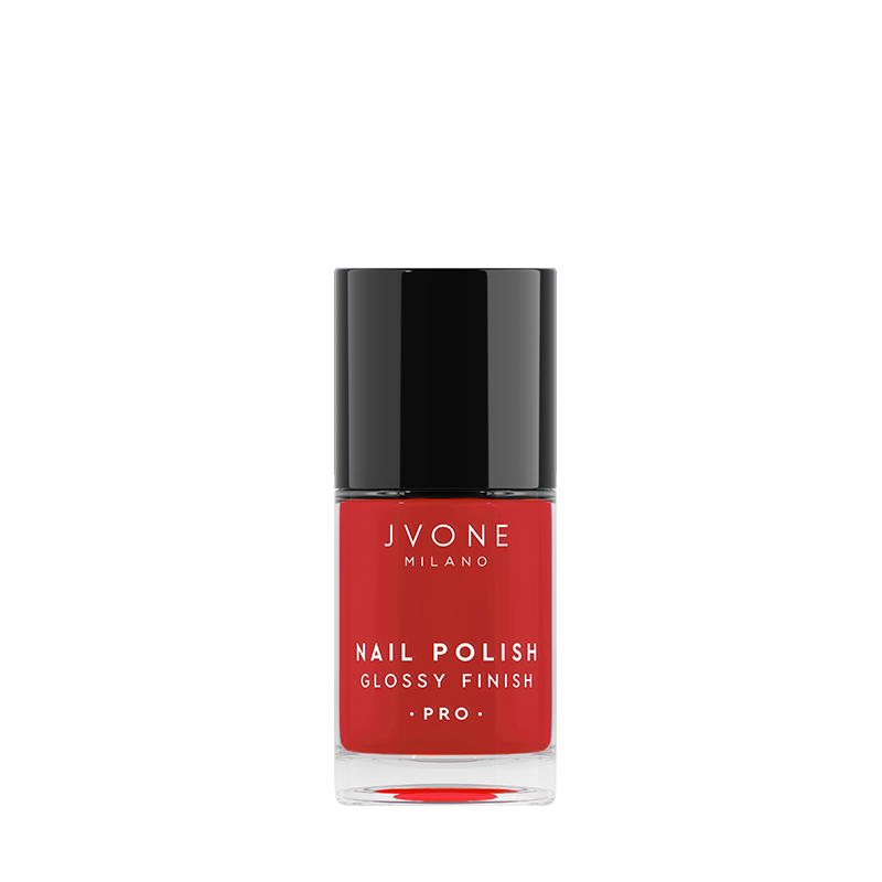Jvone Nail Polish Glossy Finish  27 ROSSO CHIARO