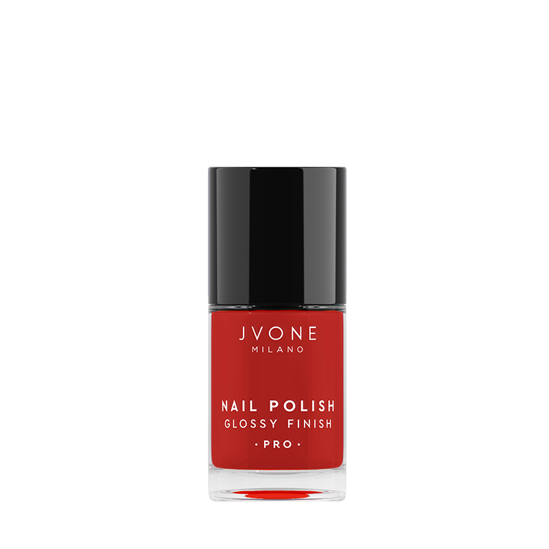 Jvone Nail Polish Glossy Finish 89 ROSSO FUOCO