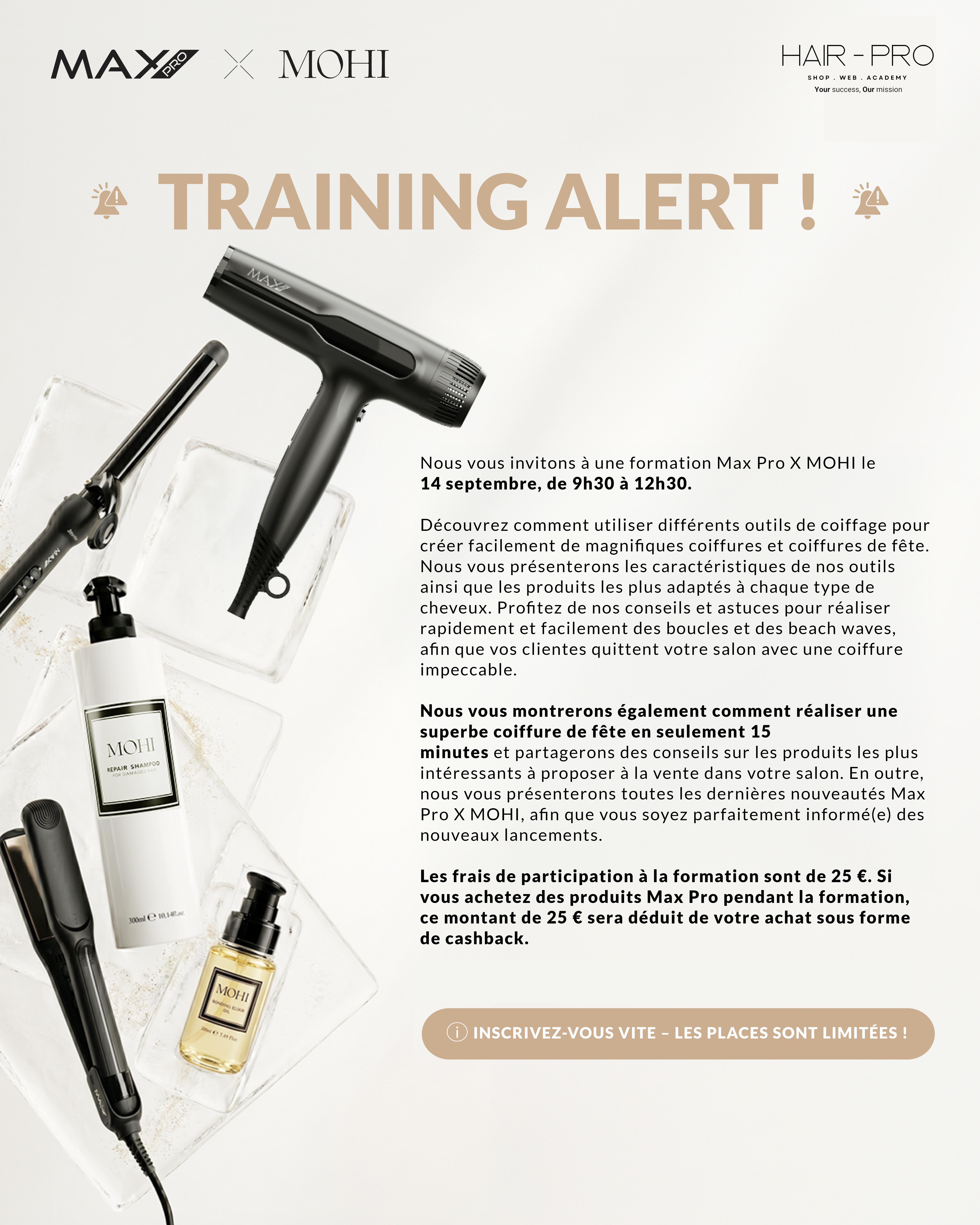 Formation MAX PRO X MOHI