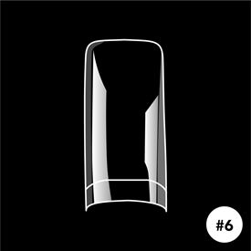 Refill Tips #6 FANCY SQUARE Clear (50PCS)