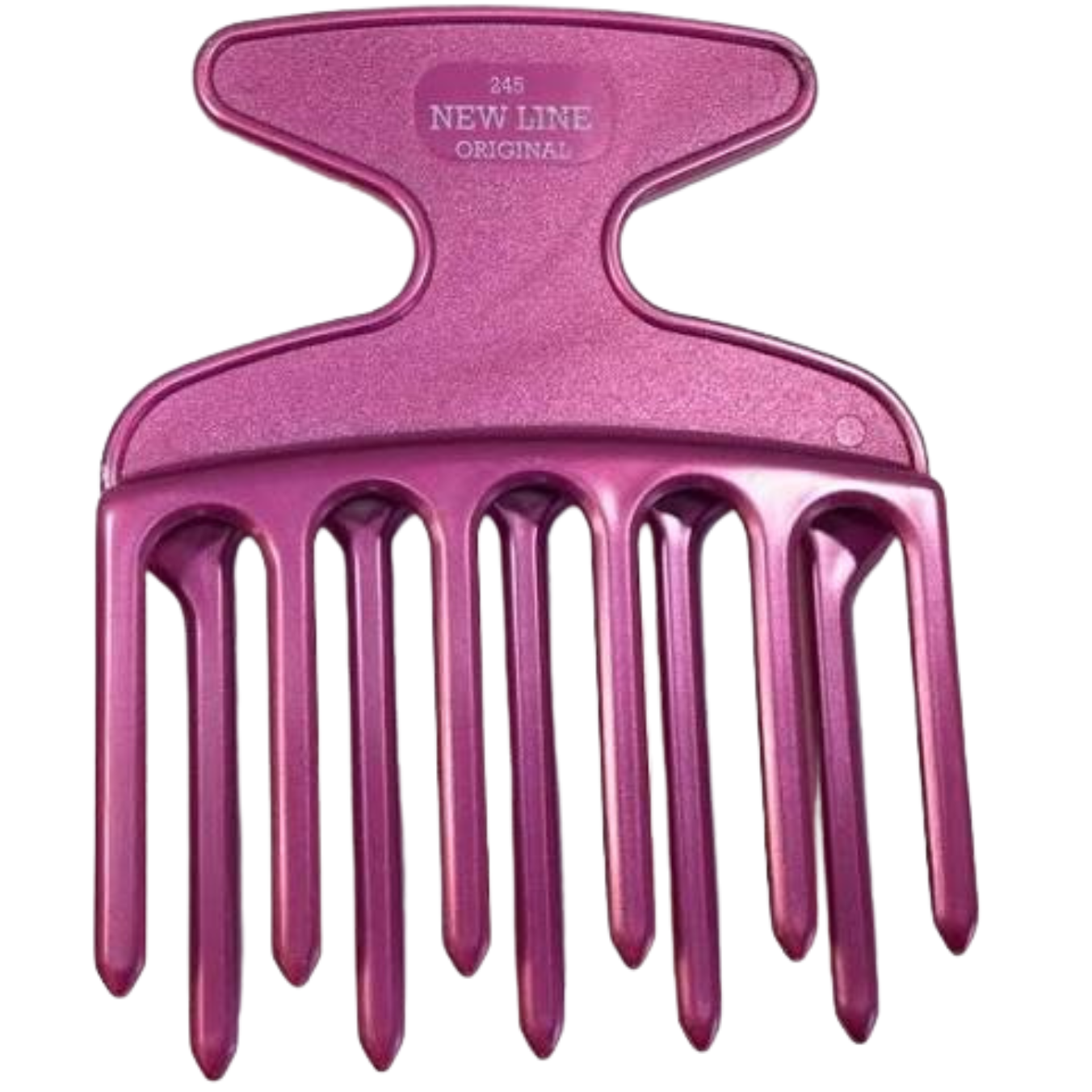 Peigne Afro Rose Métallique 33/245