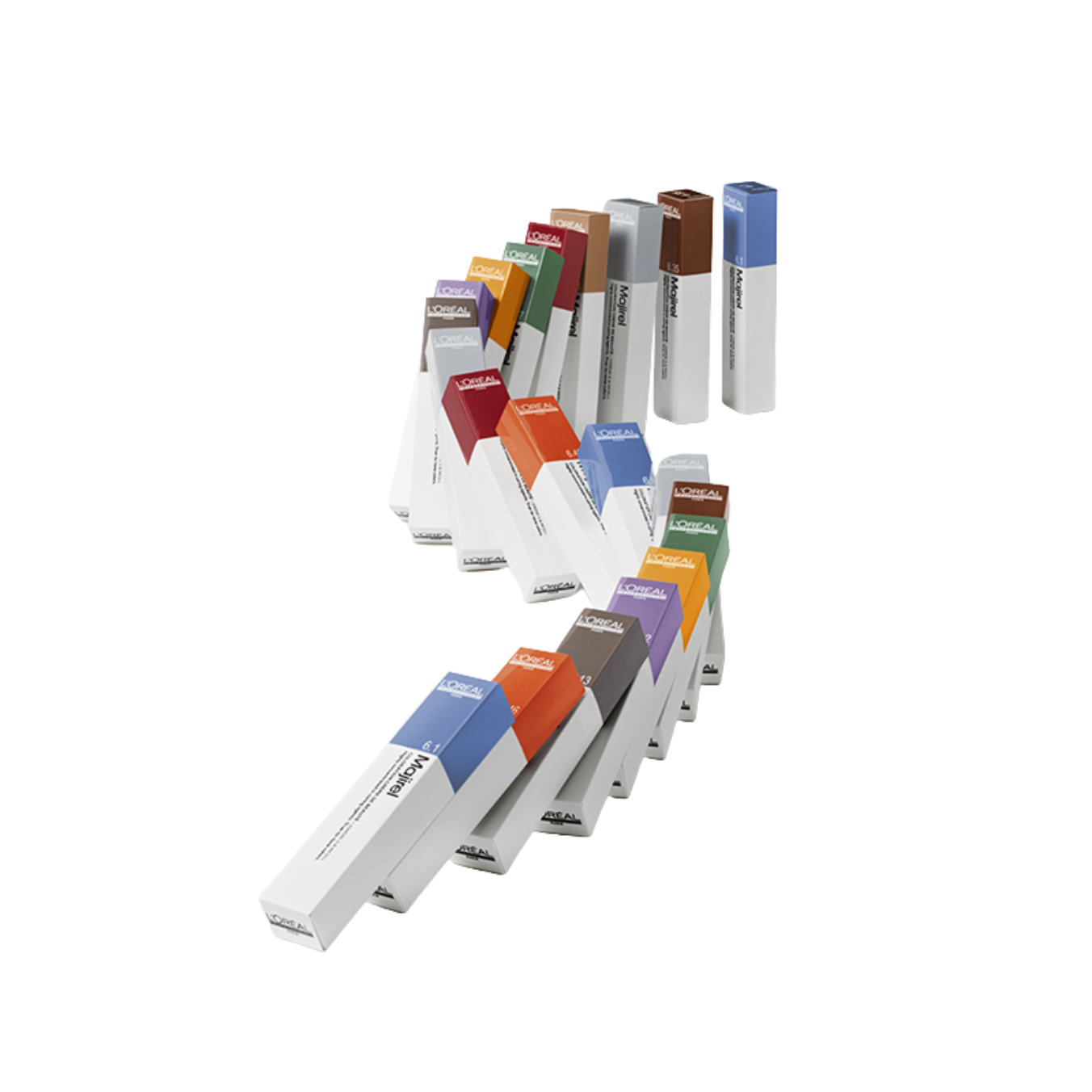 Tubes de coloration majirel