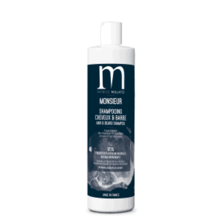 MONSIEUR Shampooing cheveux & barbe 500ML