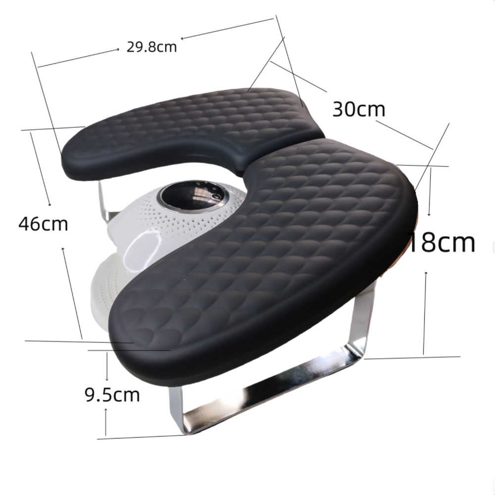 Armrest Curved CHEVRON WHITE