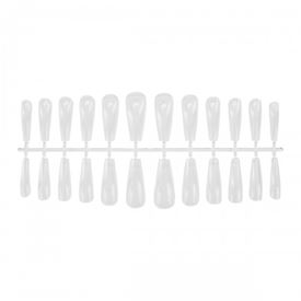 STICK N'GO clear ballerina tips 240pcs