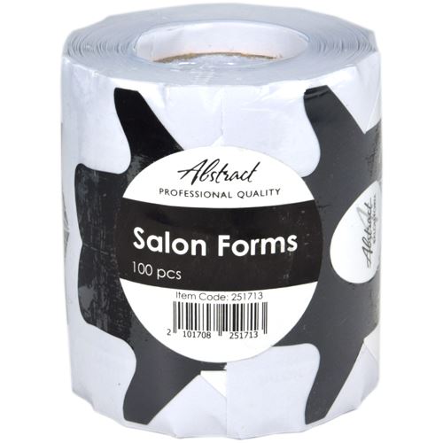 Salon Forms (100pcs/roll), Abstract | 251713