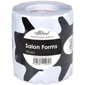 Salon Forms (100pcs/roll), Abstract | 251713