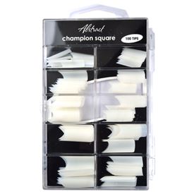 Champion Square Natural Tips (100pcs/box) | Abstract