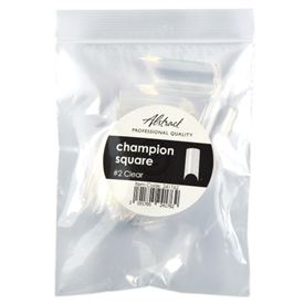 Refill Tips #2 Champion Square CLEAR (50pcs/bag) | Abstract