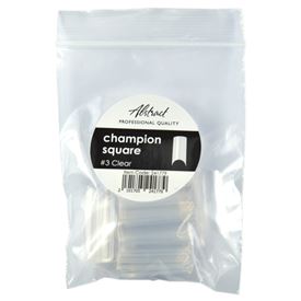 Refill Tips #3 Champion Square CLEAR (50pcs/bag) | Abstract