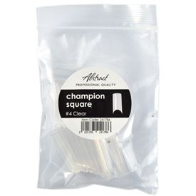 Refill Tips #4 Champion Square CLEAR (50pcs/bag) | Abstract