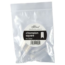 Refill Tips #6 Champion Square CLEAR (50pcs/bag) | Abstract
