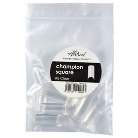 Refill Tips #8 Champion Square CLEAR (50pcs/bag) | Abstract
