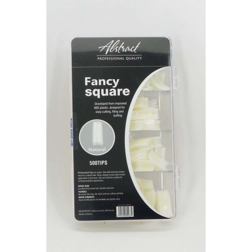 Fancy Square Tips (500pcs/box) |, Abstract | 304635