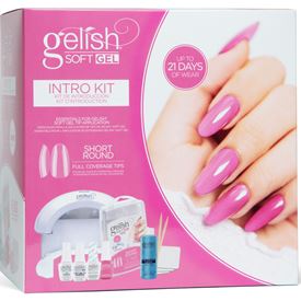 Gelish Soft Gel SHORT ROUND Intro Kit