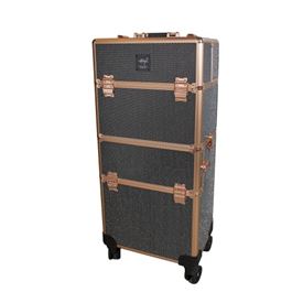 Trolley Diamond Black With Rose Gold Frame H76