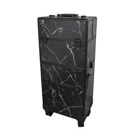 Trolley Marble Black with Black Frame