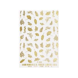 Flower Meadow F232 GOLD Water Decals
