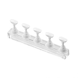 Magnetique Nail Art Stand Check WHITE