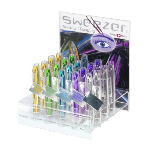 Pince Epil Sweezer 20pcs Display | Rubis
