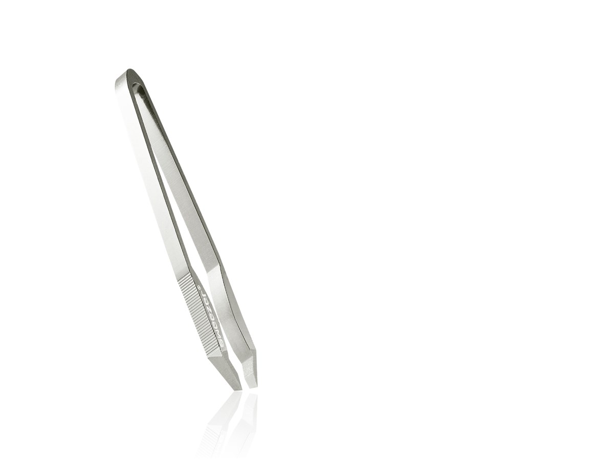 Pince Epil Sweezer slant SILVER | Rubis