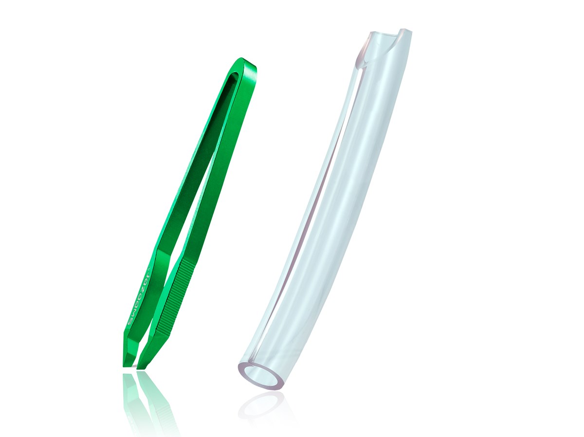 Pince Epil Sweezer slant GREEN | Rubis
