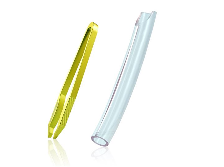 Pince Epil Sweezer slant LEMON | Rubis