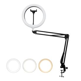 Ringlight LED 8W Table + Phone Holder