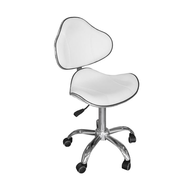 Tabouret Chrome Cupzit WHITE