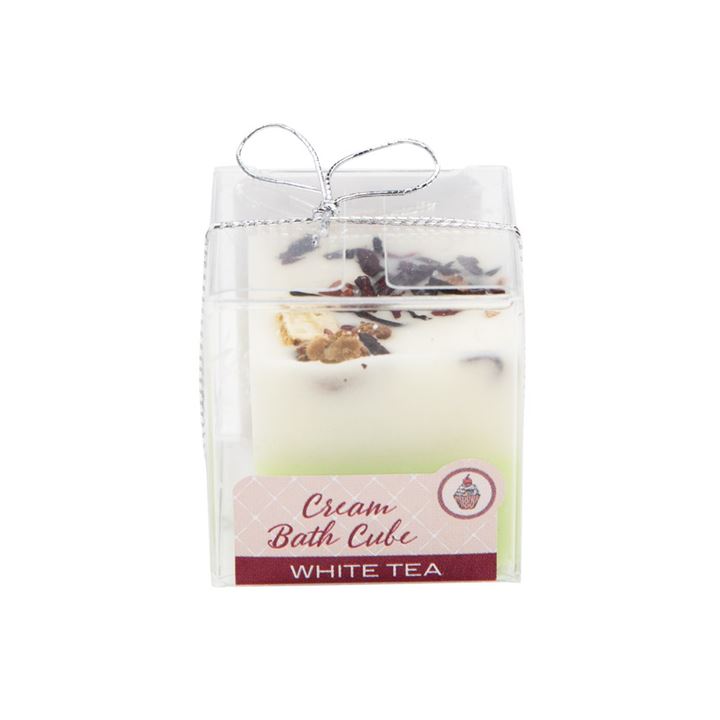 Cream Bath Cube White Tea