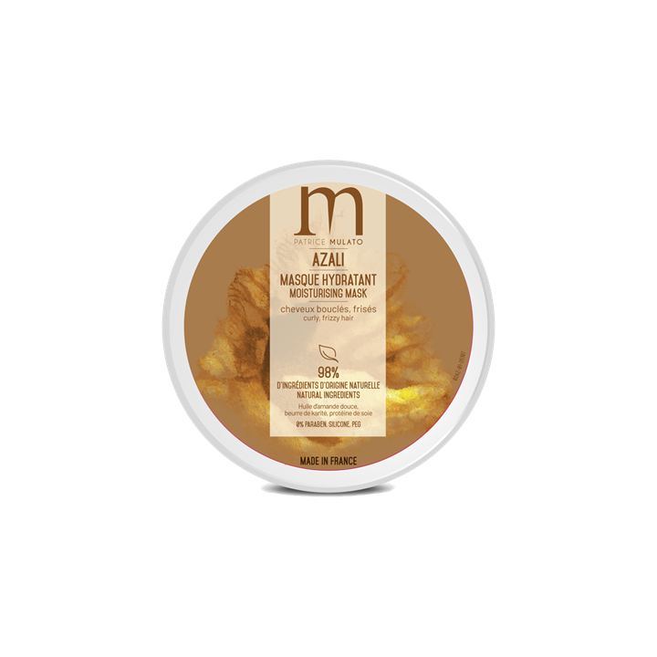 AZALI Masque Hydratant Cheveux Bouclés et Frisés 200ML