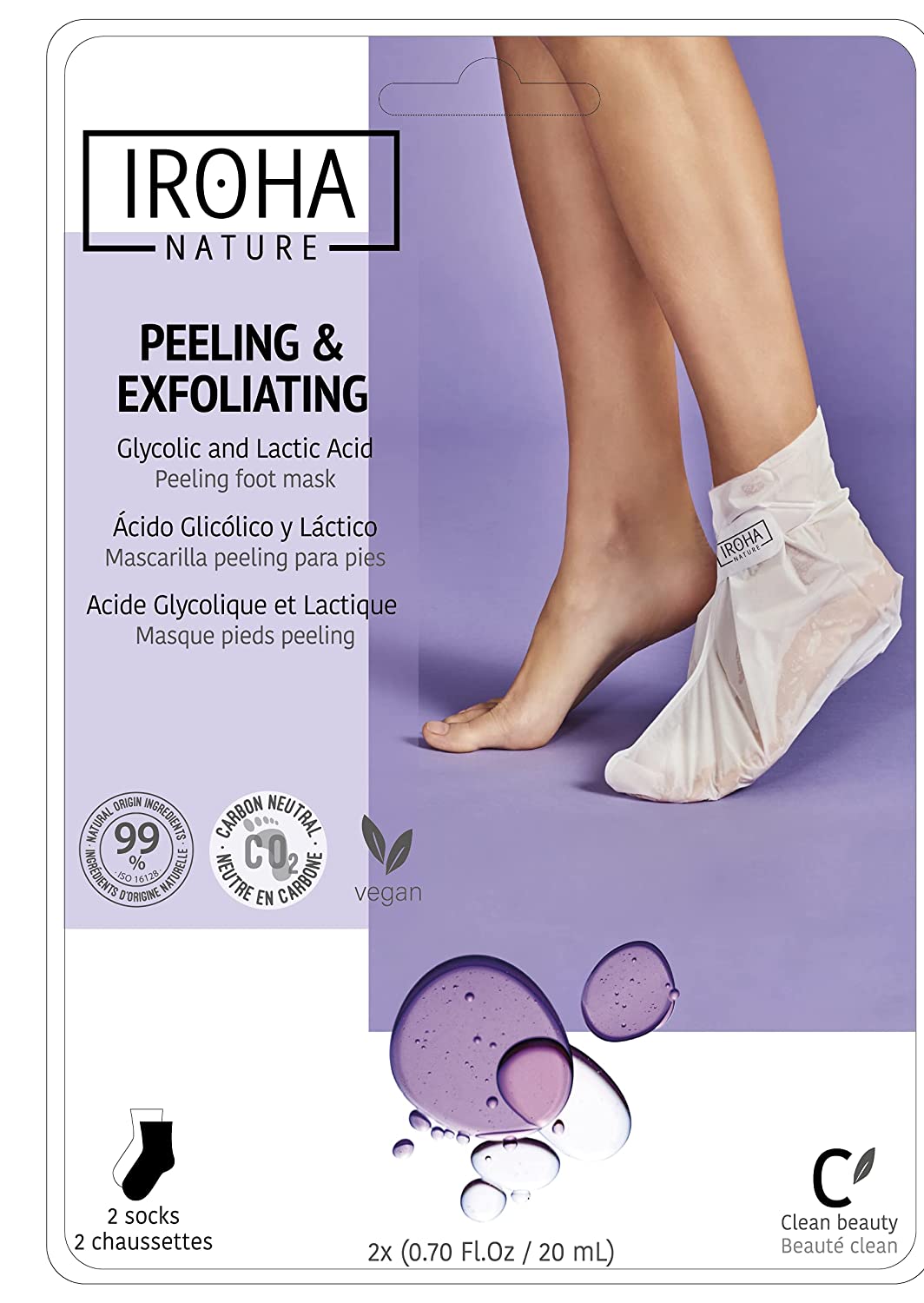Iroha Peeling & Exfoliating socks