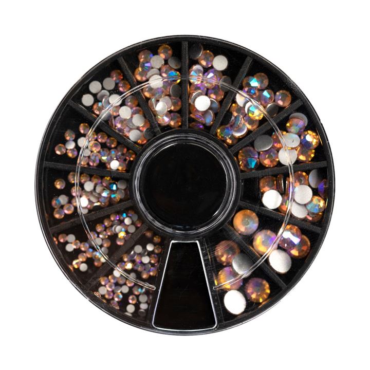 PEACHES RAINBOW MIX rhinestone