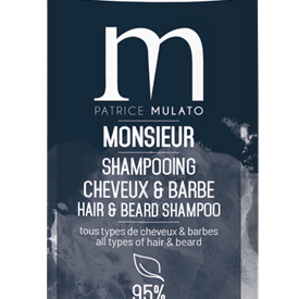 MONSIEUR Shampooing cheveux & barbe 50ML