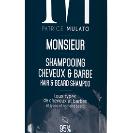 MONSIEUR Shampooing cheveux & barbe 500ML