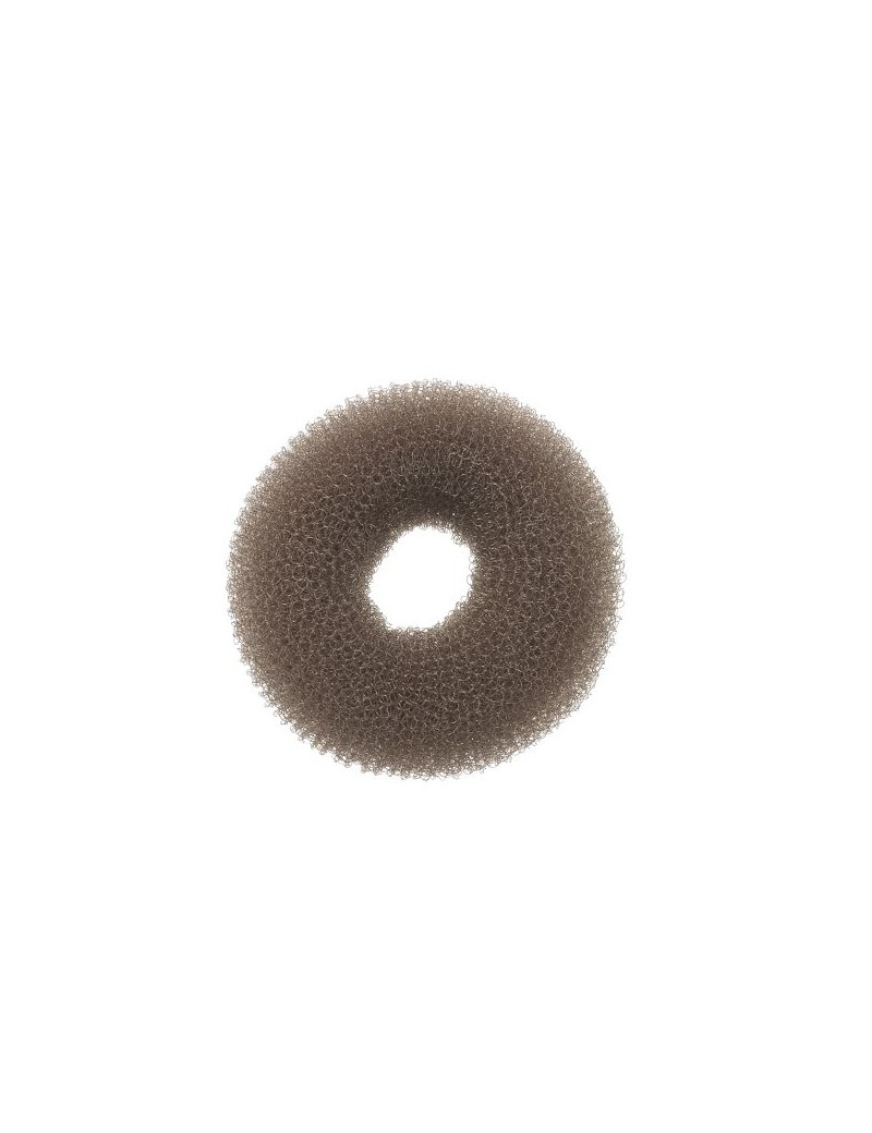 Bun Ring Nylon 8 Cm BROWN