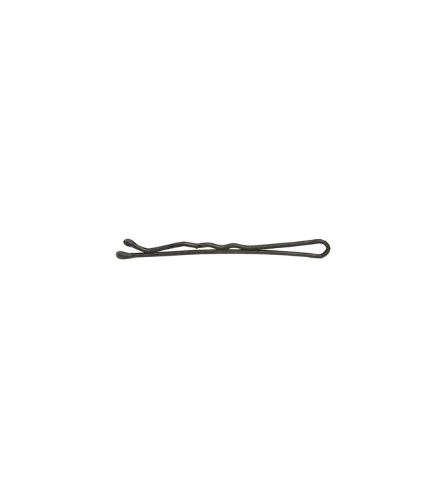 Wavy Hair Grips BLACK 70mm 24pcs