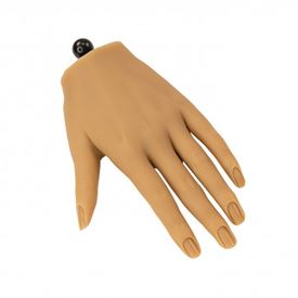Main de pratique en silicone avec support PORCELAIN | Abstract