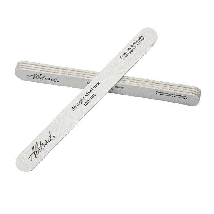 180 grit Straight Manicure File (5pk)